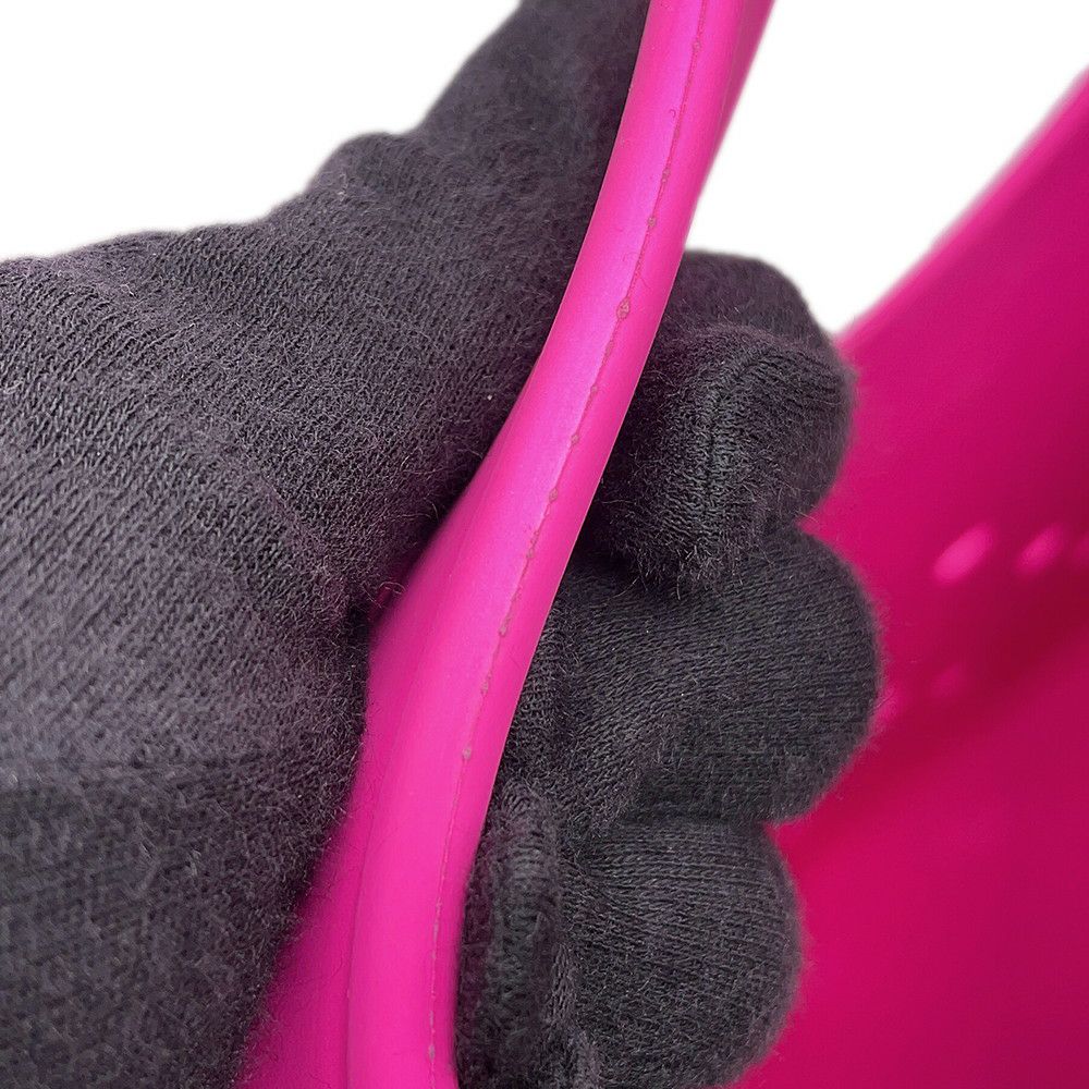 バレンシアガ トートバッグ ラージ クロックスコラボ  ラバー 702266 BALENCIAGA バッグ