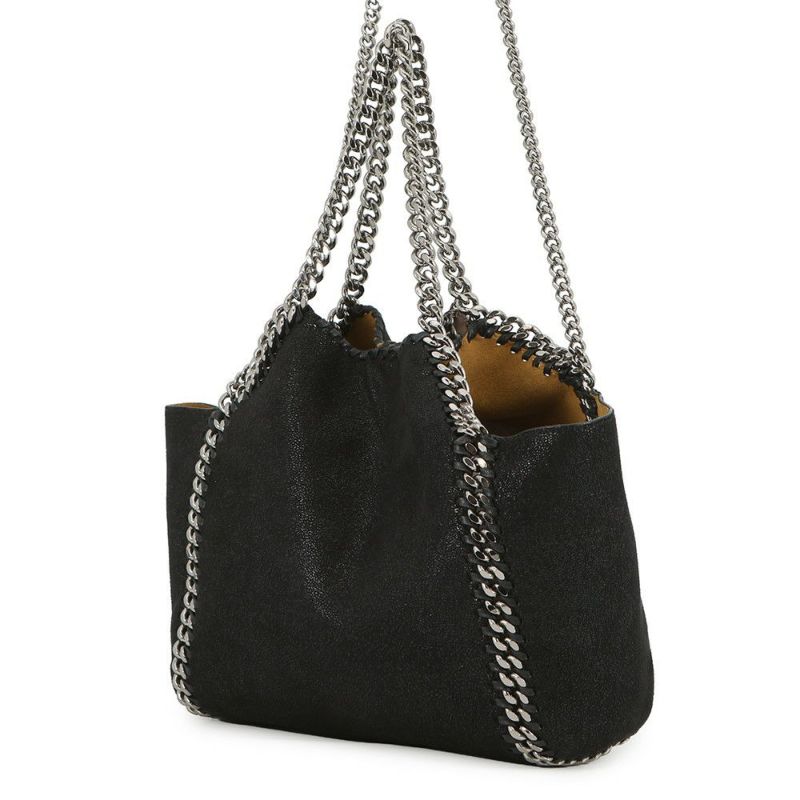 ステラマッカートニー チェーンショルダーバッグ ファラベラ リバーシブル ミニ 529282 Stella McCartney 2way 黒