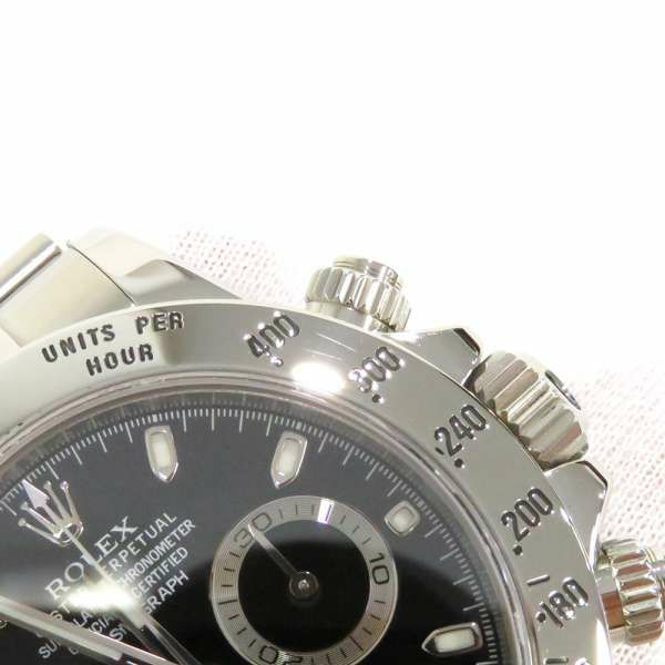 ロレックス コスモグラフ デイトナ ランダムシリアル ルーレット 116520 ROLEX 腕時計 クロノグラフ ウォッチ 鏡面 黒文字盤