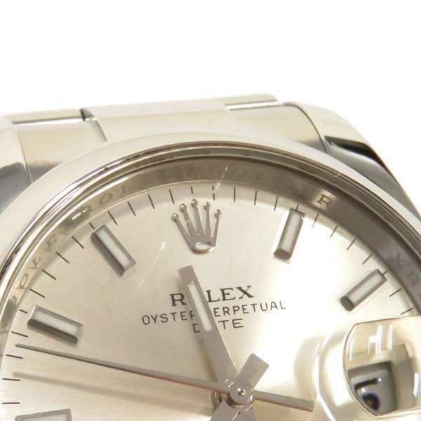 ロレックス オイスターパーペチュアル ランダムシリアル ルーレット 115200 ROLEX 腕時計 シルバー文字盤