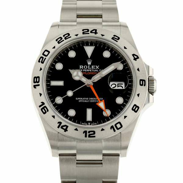 ロレックス エクスプローラー2 ランダムシリアル ルーレット 226570 ROLEX 腕時計 黒文字盤 2021年新作