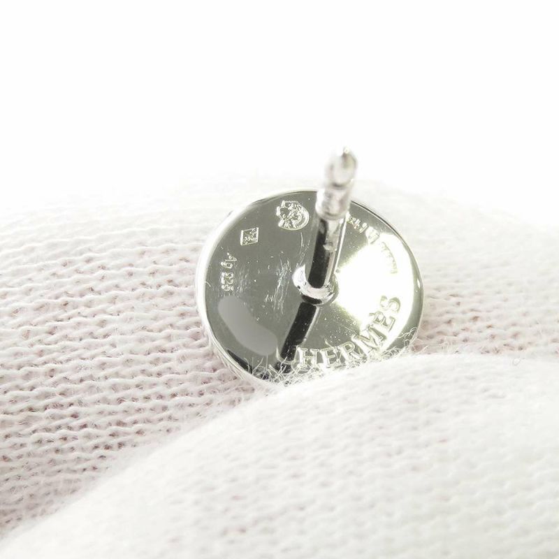 エルメス ピアス エクスリブリスTPM SV925シルバー HERMES ジュエリー