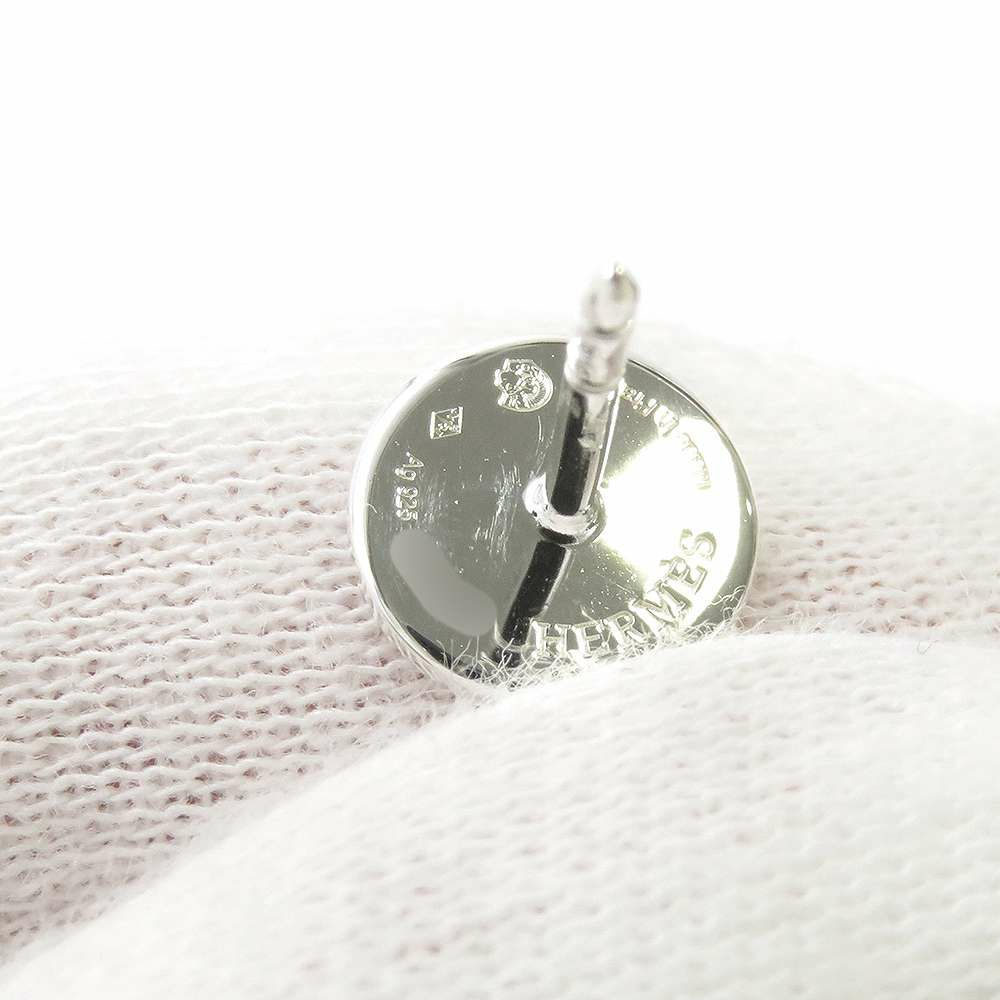 エルメス ピアス エクスリブリスTPM SV925シルバー HERMES ジュエリー