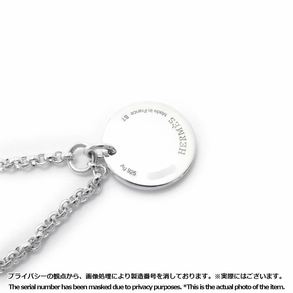 エルメス ブレスレット エクスリブリス SV925シルバーK18PGピンクゴールド サイズST HERMES ジュエリー