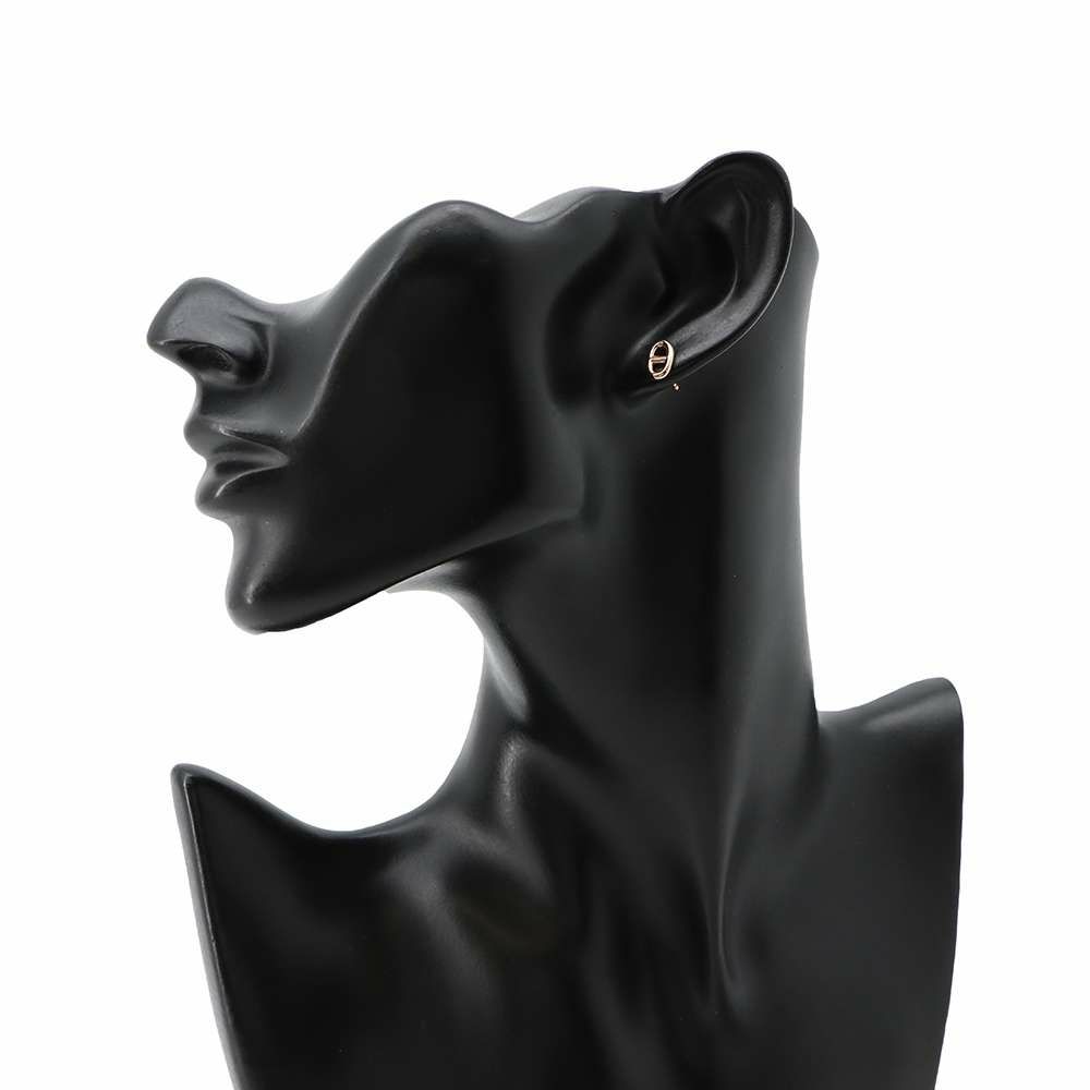 エルメス ピアス シェーヌダンクル ファランドール TPM K18PGピンクゴールド HERMES ジュエリー スタッドピアス