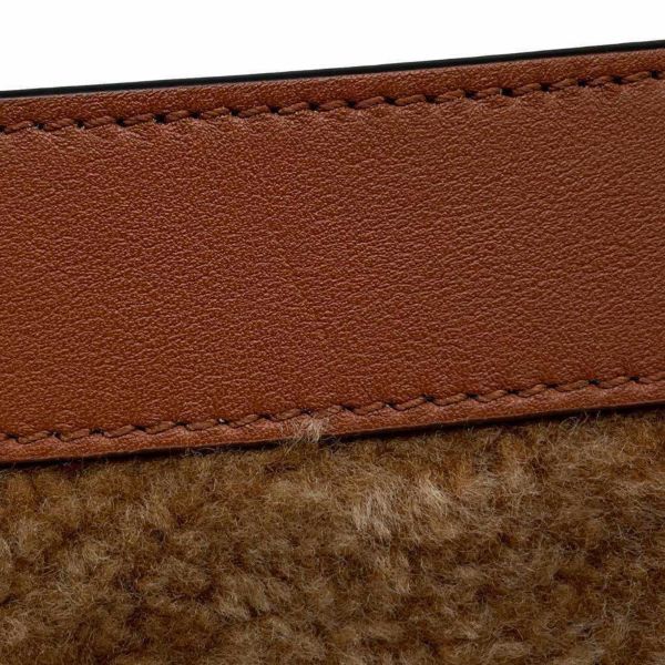 ヴァレンティノ・ガラヴァーニ ハンドバッグ Vロゴ ムートン VALENTINO 2wayショルダーバッグ