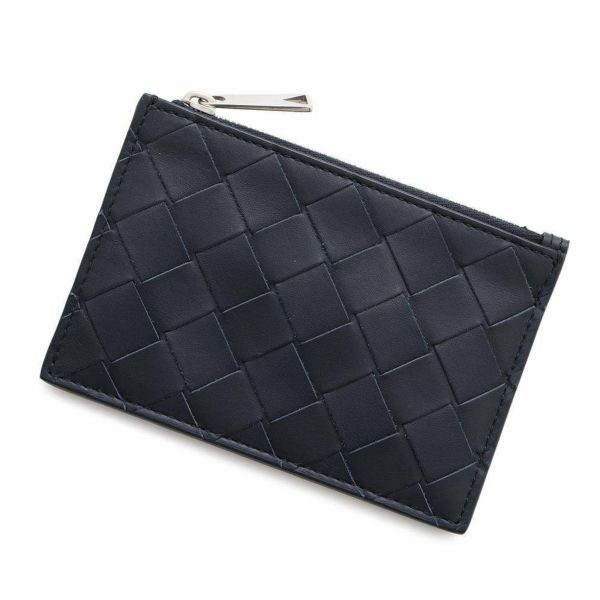 ボッテガヴェネタ コインケース イントレチャート フラグメントケース レザー BOTTEGA VENETA カードケース