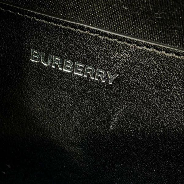 バーバリー ボディバッグ レザー 8014237 BURBERRY メンズ 黒 グレー