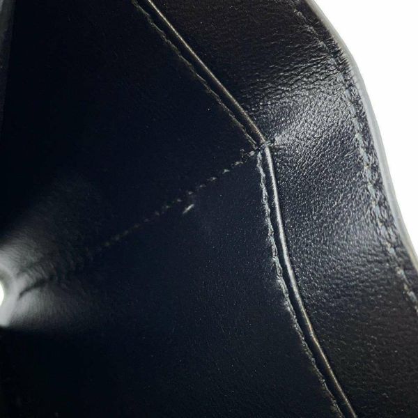 バレンシアガ 三つ折り財布 パンチングロゴ コンパクトウォレット レザー 594312 BALENCIAGA 財布 黒