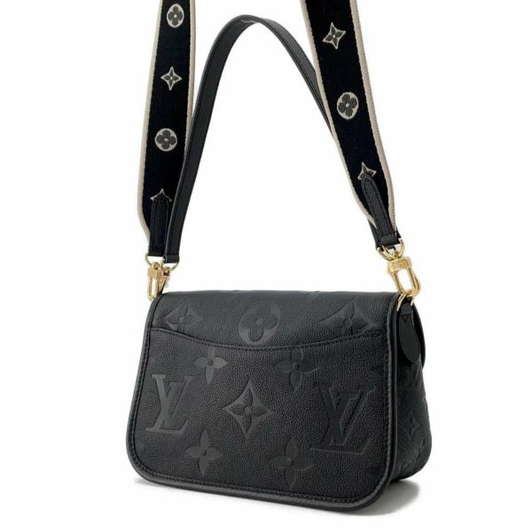 ルイヴィトン ショルダーバッグ モノグラム・アンプラント ディアヌ M46386 LOUIS VUITTON 2way 黒 ブラック