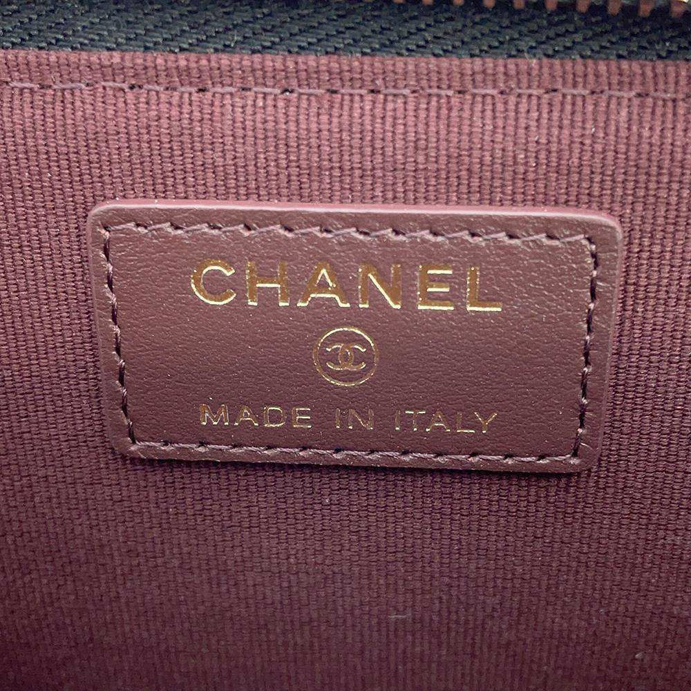 シャネル コインケース マトラッセ ココマーク キャビアスキン AP3179 CHANEL フラグメント カードケース 黒