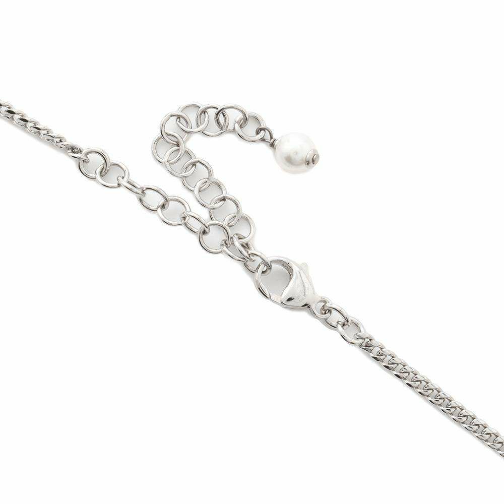 シャネル ネックレス ココマーク ハート フェイクパール ラインストーン B 23B ABB616 CHANEL アクセサリー