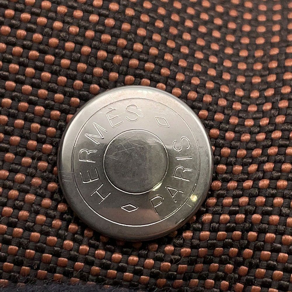 エルメス ハンドバッグ エールライントートMM キャンバス HERMES バッグ トートバッグ