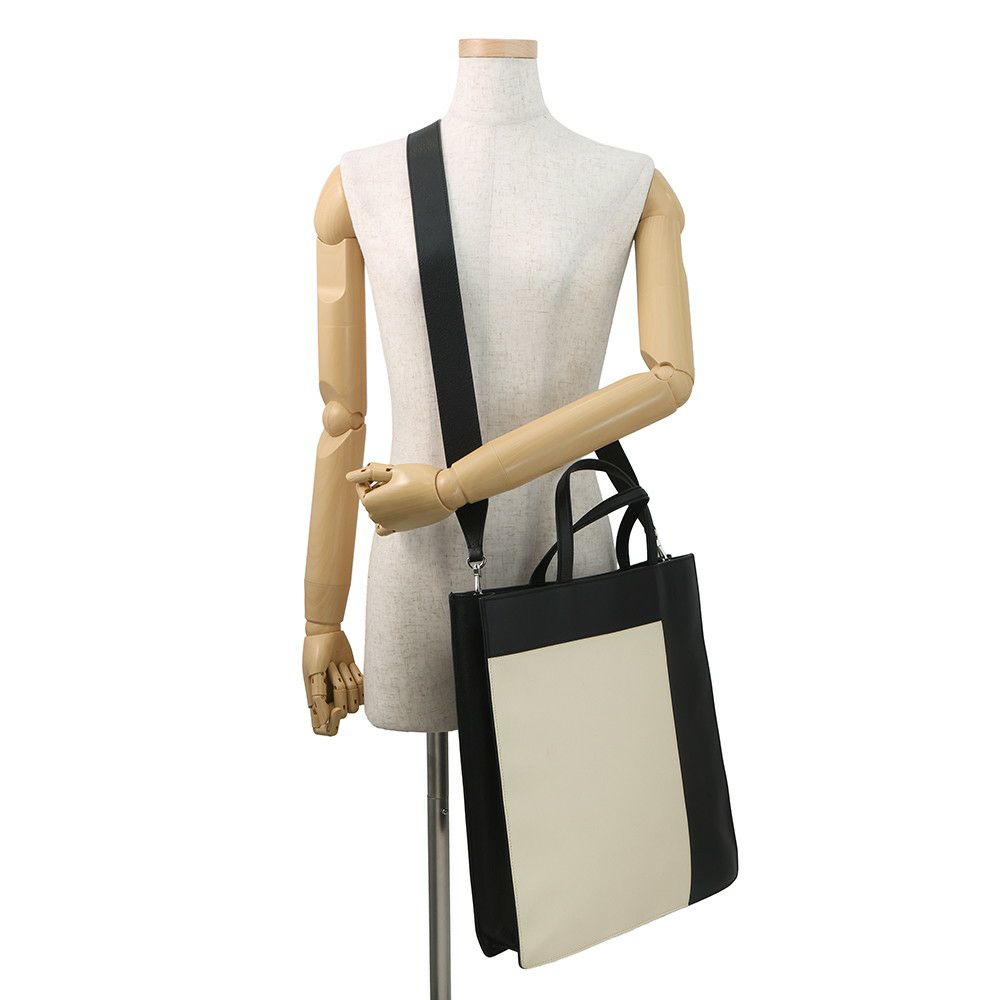 ヴァレクストラ トートバッグ レザー Valextra 2way 黒