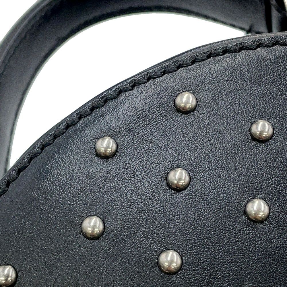 サンローランパリ ハンドバッグ ミカボックス スタッズ レザー 544378 SAINT LAURENT PARIS 2way 黒