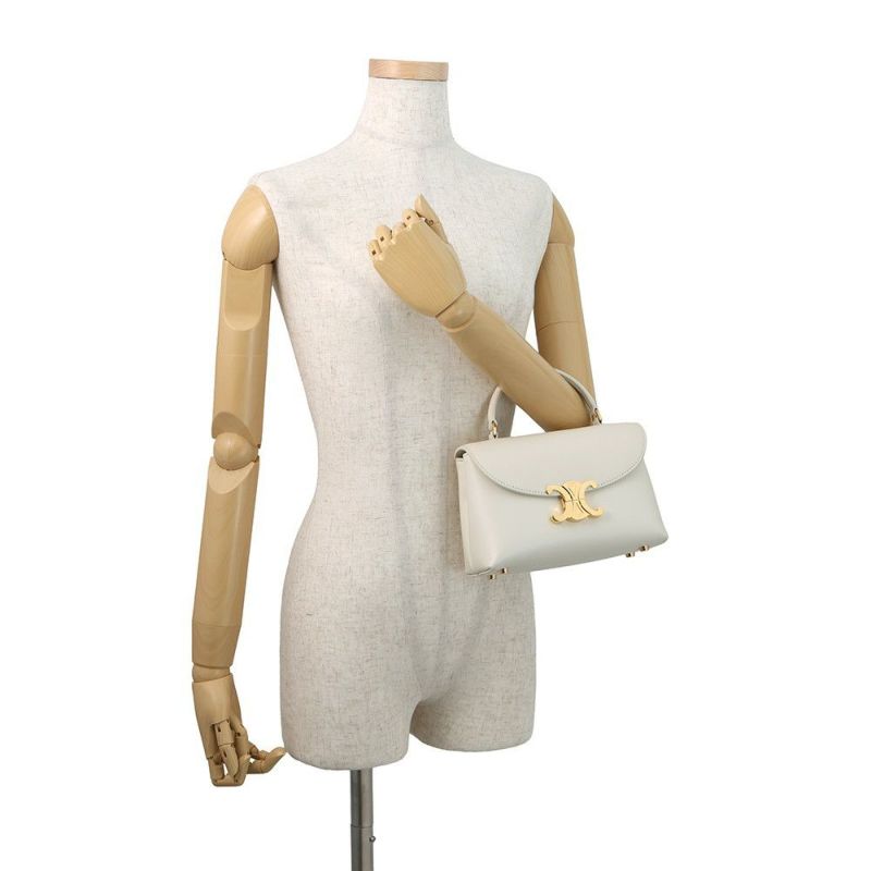 セリーヌ ハンドバッグ ティーン ニノ スムースサテンドカーフレザー 118113GG2.01RC CELINE 2wayショルダーバッグ