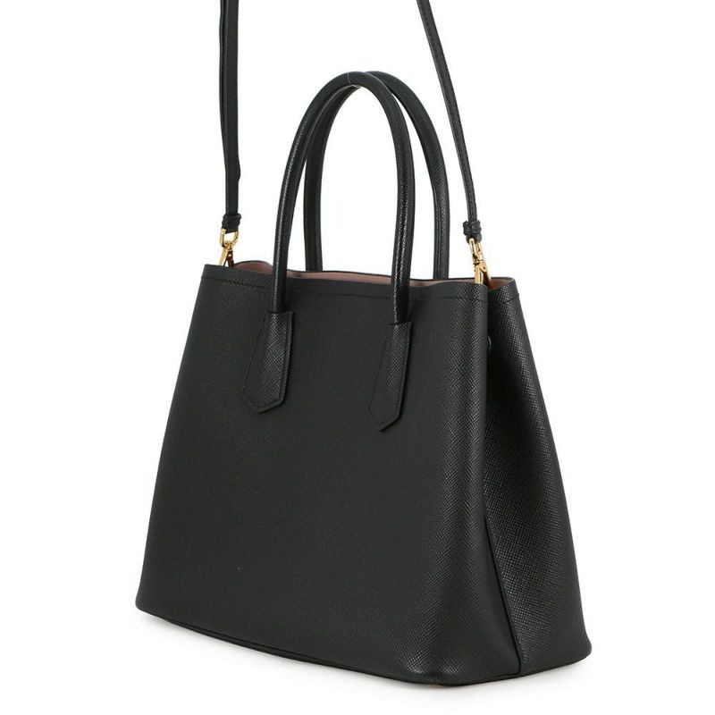 プラダ トートバッグ ドゥーブレ ミディアム サフィアーノ レザー 1BG775 PRADA 2wayショルダーバッグ