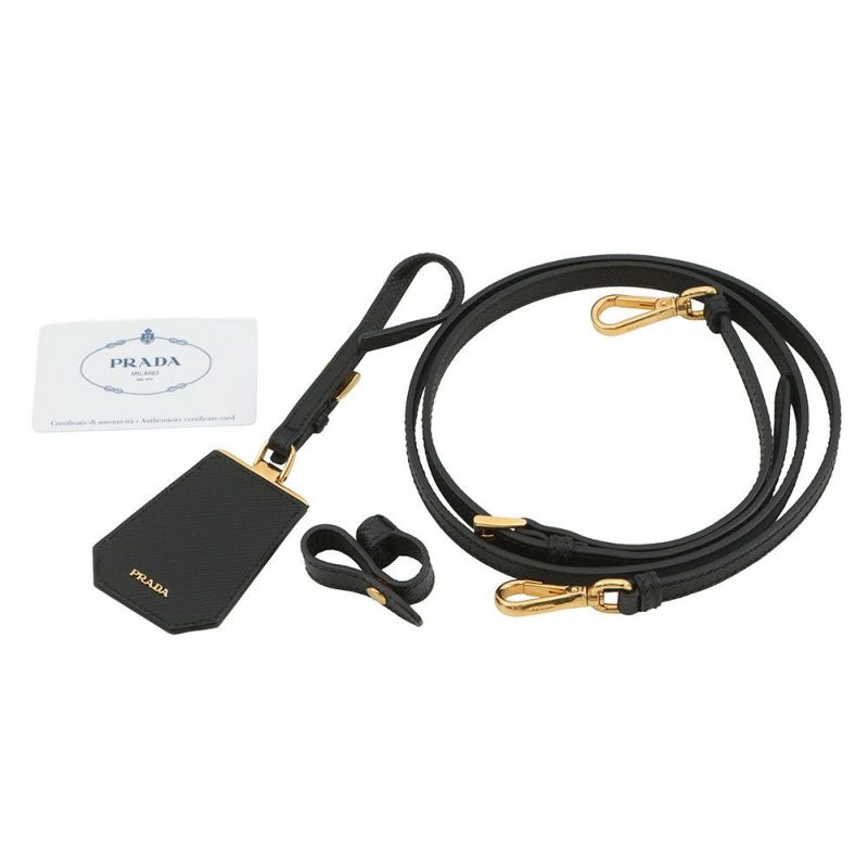 プラダ トートバッグ ドゥーブレ ミディアム サフィアーノ レザー 1BG775 PRADA 2wayショルダーバッグ