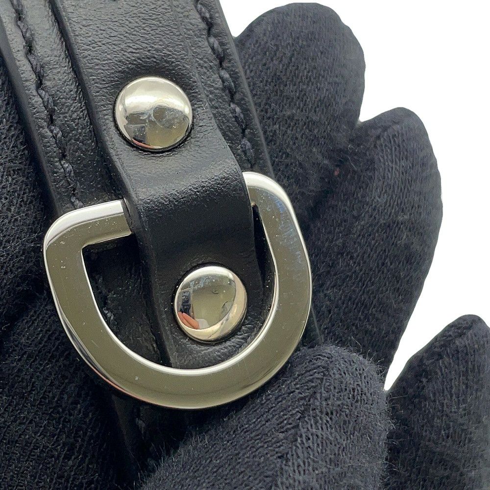 プラダ ショルダーバッグ ソフトサウンド チャーム ラージ レザー 1BD379 PRADA バッグ 黒