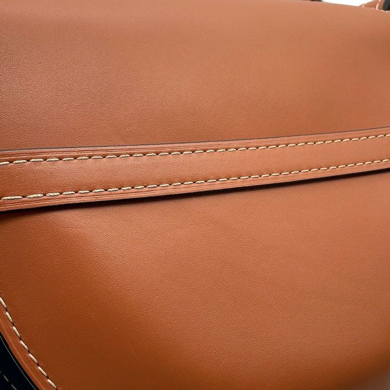 ロエベ ショルダーバッグ ゲートバッグ スモール レザー ラフィア 321.54.T20 LOEWE バッグ