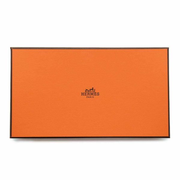 エルメス 長財布 アザップロング シルクイン エトゥープ/シルバー金具 エプソン W刻印 財布