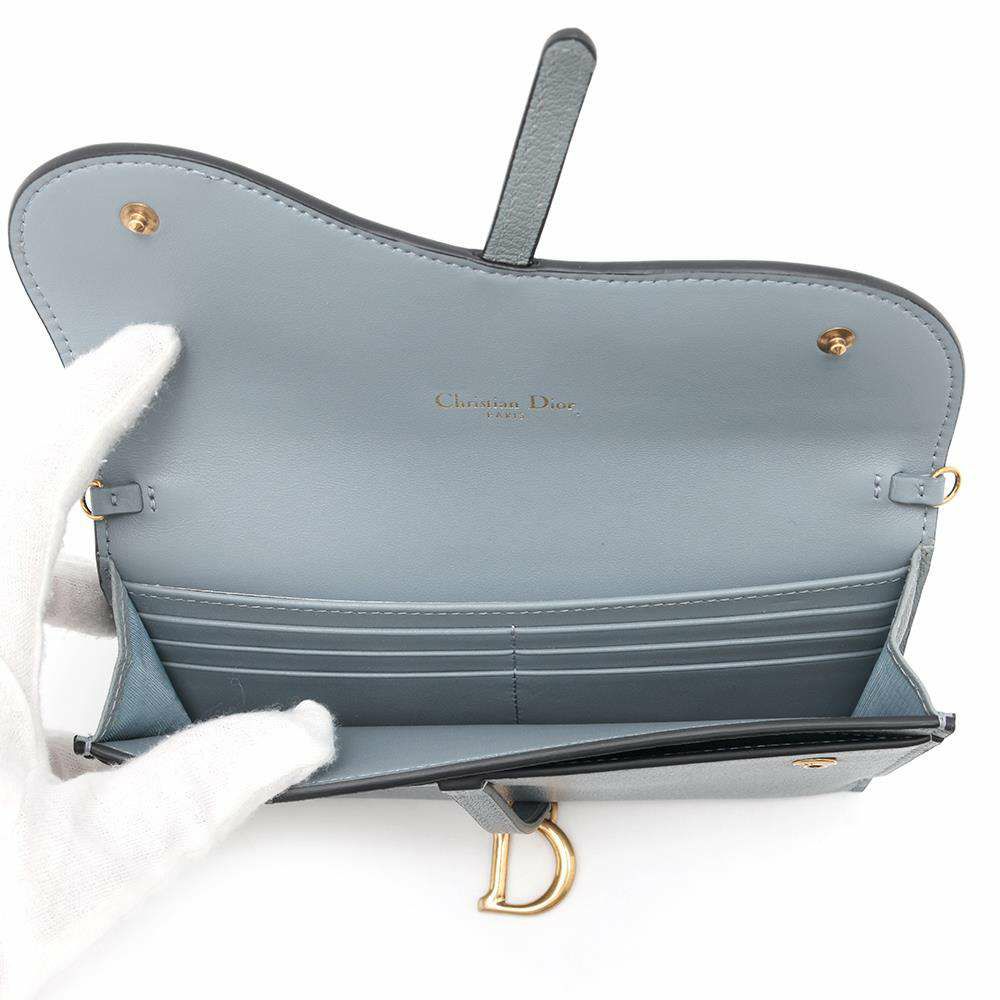 クリスチャン・ディオール チェーンウォレット サドル S5614CCEH Christian Dior セール品