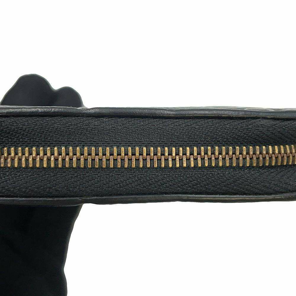 ルイヴィトン コインケース モノグラム・アンプラント ジッピー・コインパース M60574 小銭入れ 黒 ブラック ラウンドファスナー