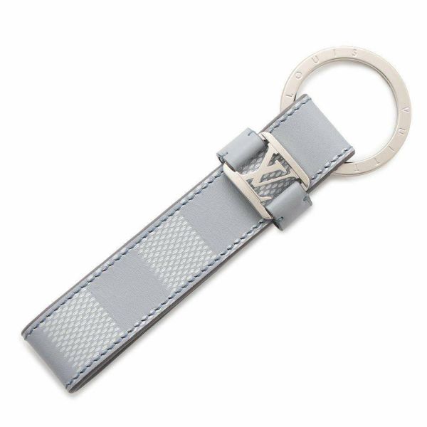 ルイヴィトン キーリング ダミエ・アンフィニ ポルトクレ・ドラゴンヌ M64182 LOUIS VUITTON キーホルダー