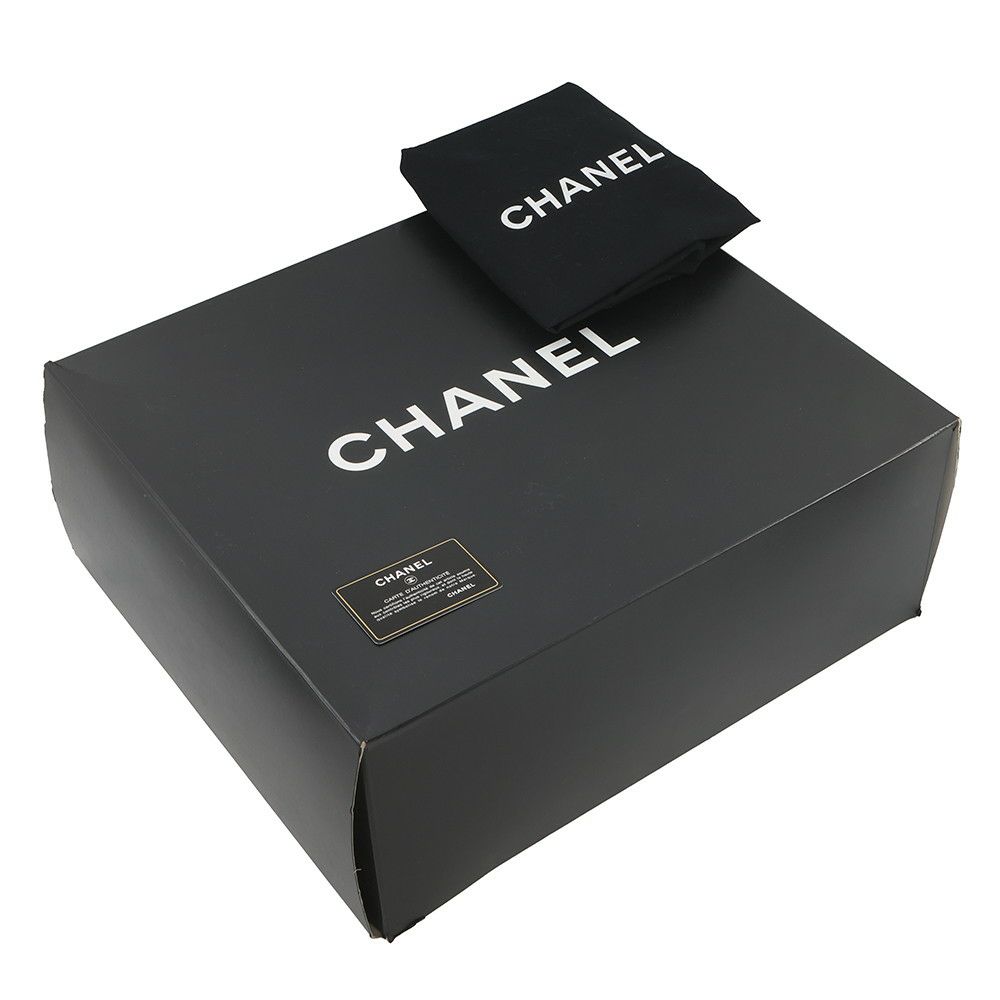 シャネル チェーントートバッグ ポートベロー ココマーク マトラッセ ヴィンテージレザー/ストロー A46153 CHANEL 黒