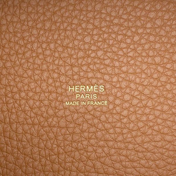 エルメス ハンドバッグ ピコタンロックPM ゴールド/ゴールド金具 トリヨンクレマンス K刻印