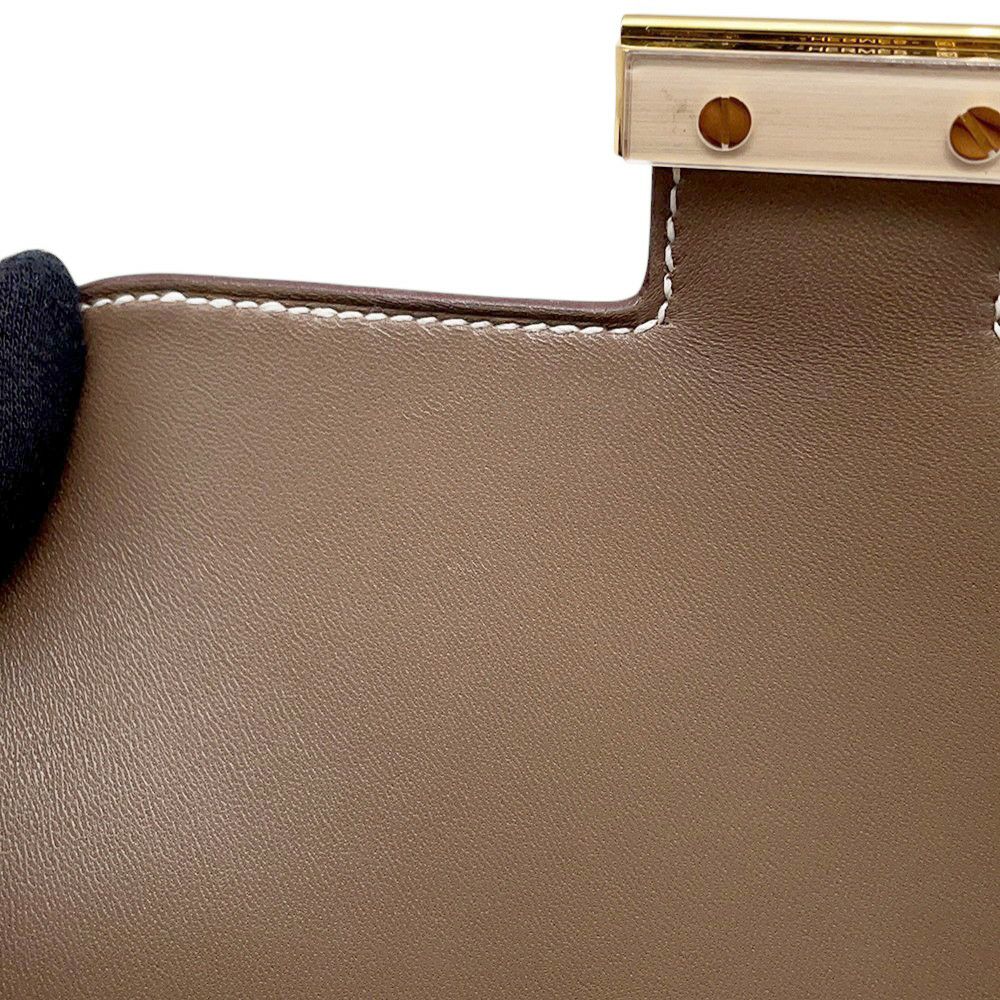 エルメス ミニ コンスタンス3 ミロワール エトゥープ/ゴールド金具 エプソン W刻印