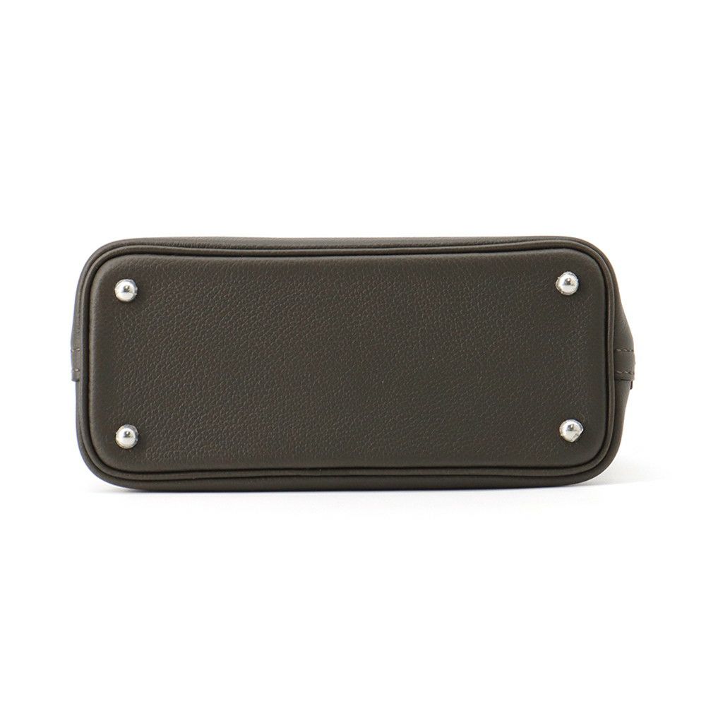 エルメス ボリード1923 ミニ ヴェールブロンズ/シルバー金具 エバーカラー K刻印 ２wayショルダー