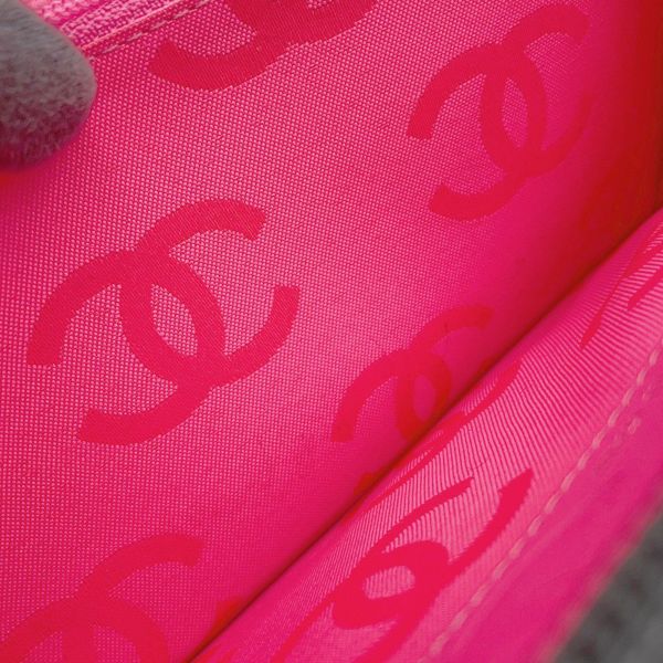 シャネル 長財布 マトラッセ ココマーク カンボンライン ラウンドファスナー ラムスキン A26710 CHANEL 黒