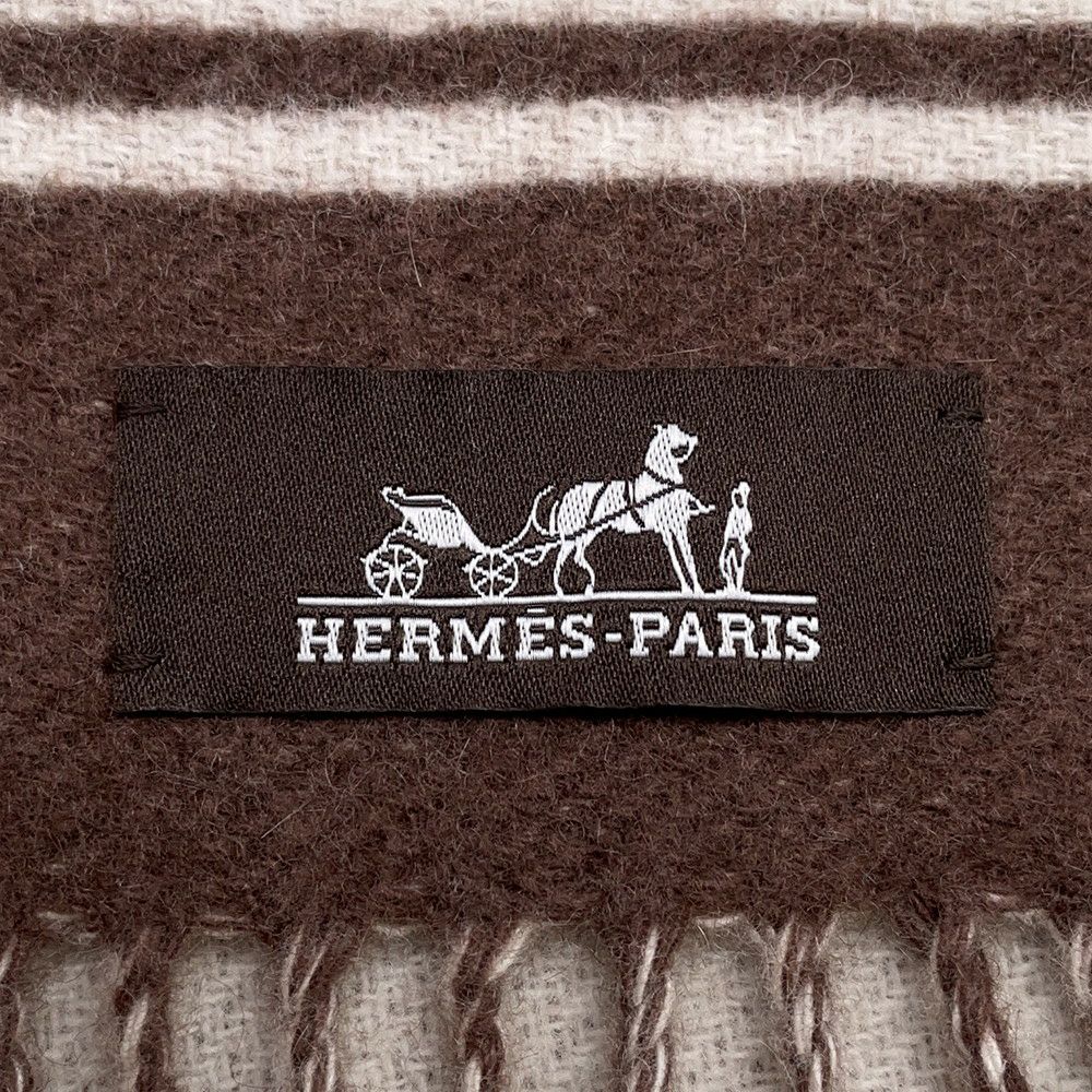 エルメス マフラー サングル・ア・ブックル カシミヤ HERMES 2023年 ソルド品