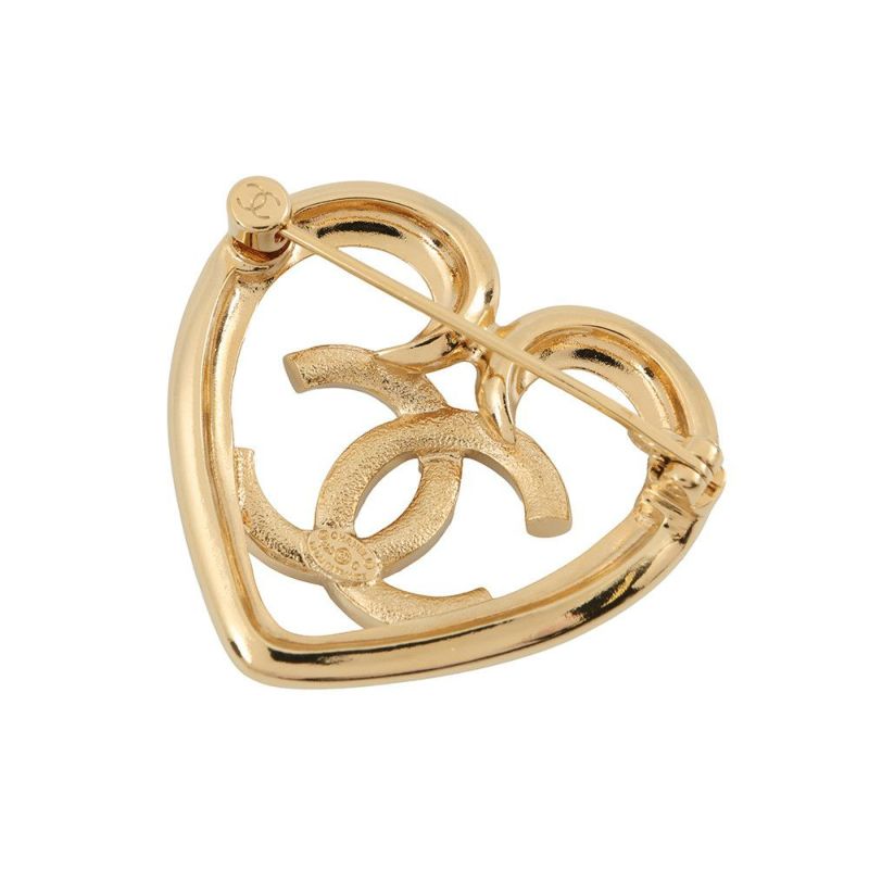 シャネル ブローチ ココマーク ハート ラインストーン F23 C ABA093 CHANEL アクセサリー