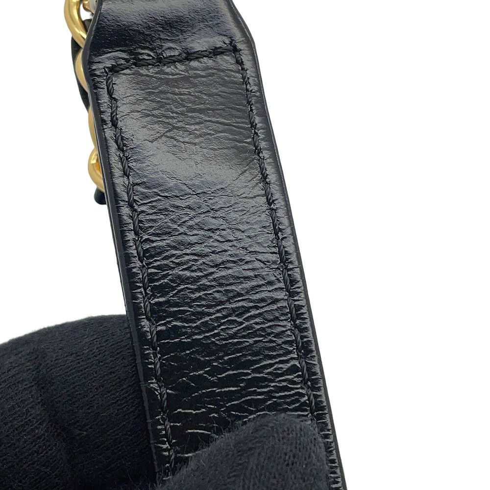 シャネル チェーンショルダーバッグ ガブリエル ドゥ シャネル スモール ホーボーバッグ A91810 CHANEL バッグ 黒