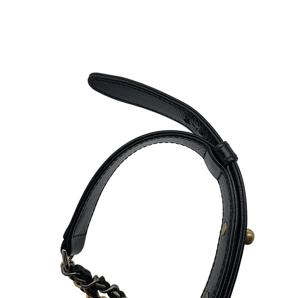 シャネル チェーンショルダーバッグ ガブリエル ドゥ シャネル スモール ホーボーバッグ A91810 CHANEL バッグ 黒