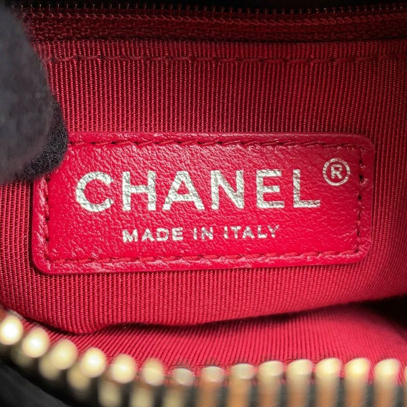 シャネル チェーンショルダーバッグ ガブリエル ドゥ シャネル スモール ホーボーバッグ A91810 CHANEL バッグ 黒