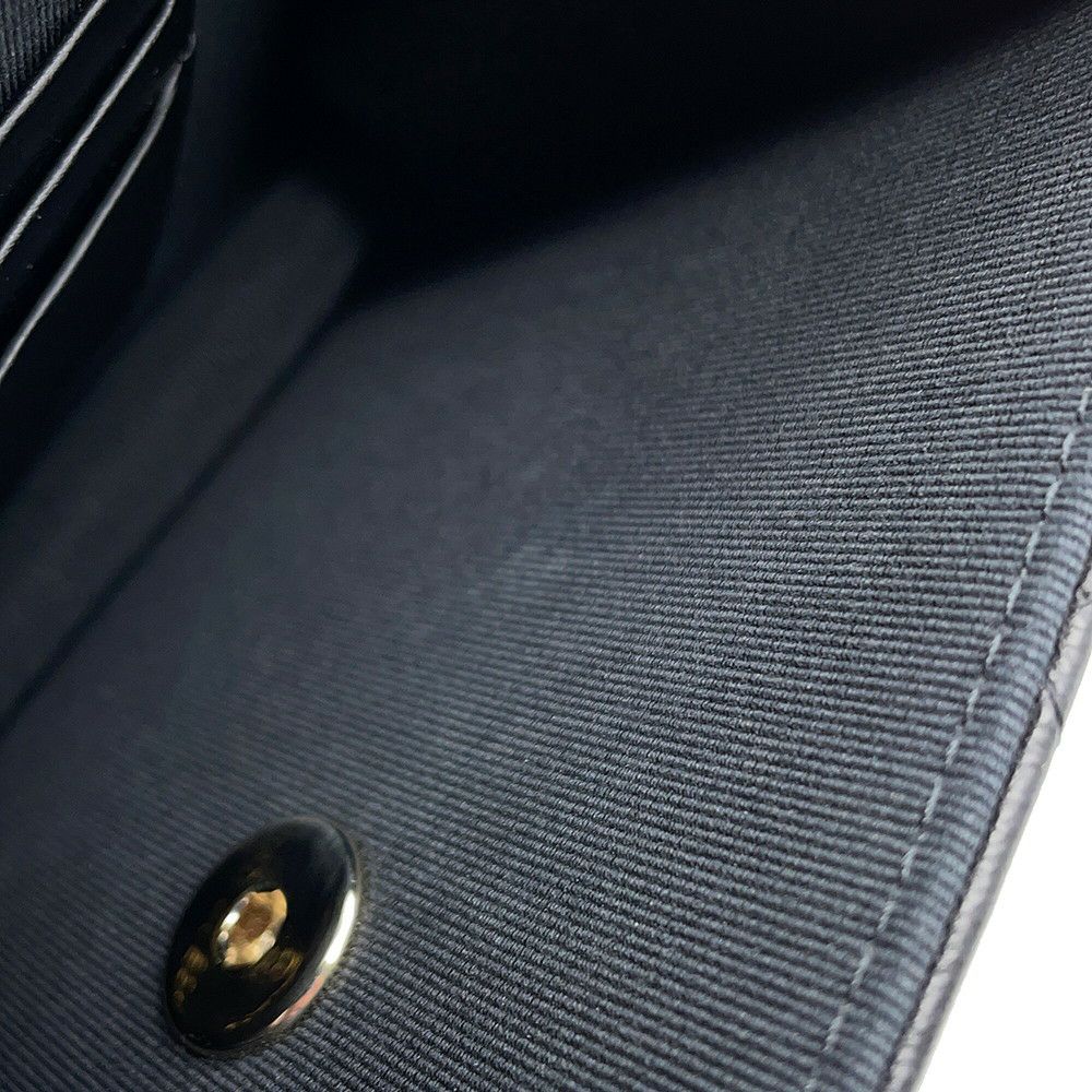 シャネル チェーンショルダーバッグ マトラッセ ココマーク フェイクパール ラムスキン AS5130 25/26年 クルーズ 黒