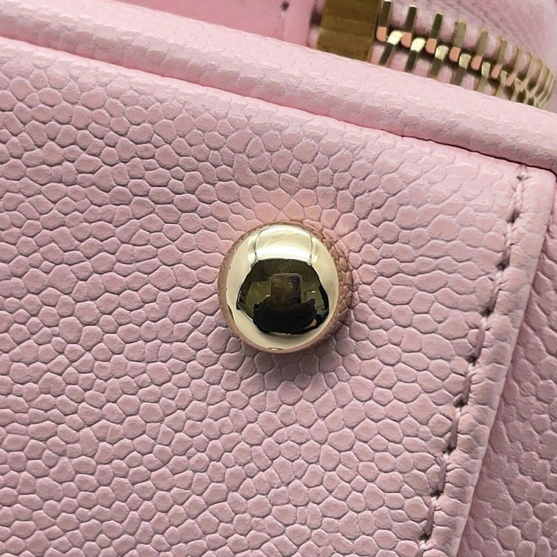 シャネル ハンドバッグ ココマーク マトラッセ キャビアスキン A93749 CHANEL 2wayチェーンショルダーバッグ