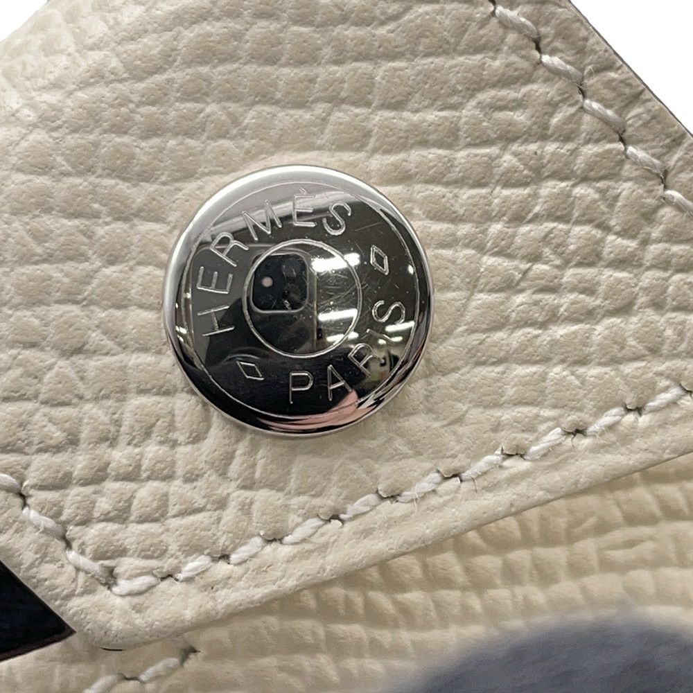 エルメス スマートフォンケース Hタグ ナタ/シルバー金具 エプソン Z刻印 HERMES