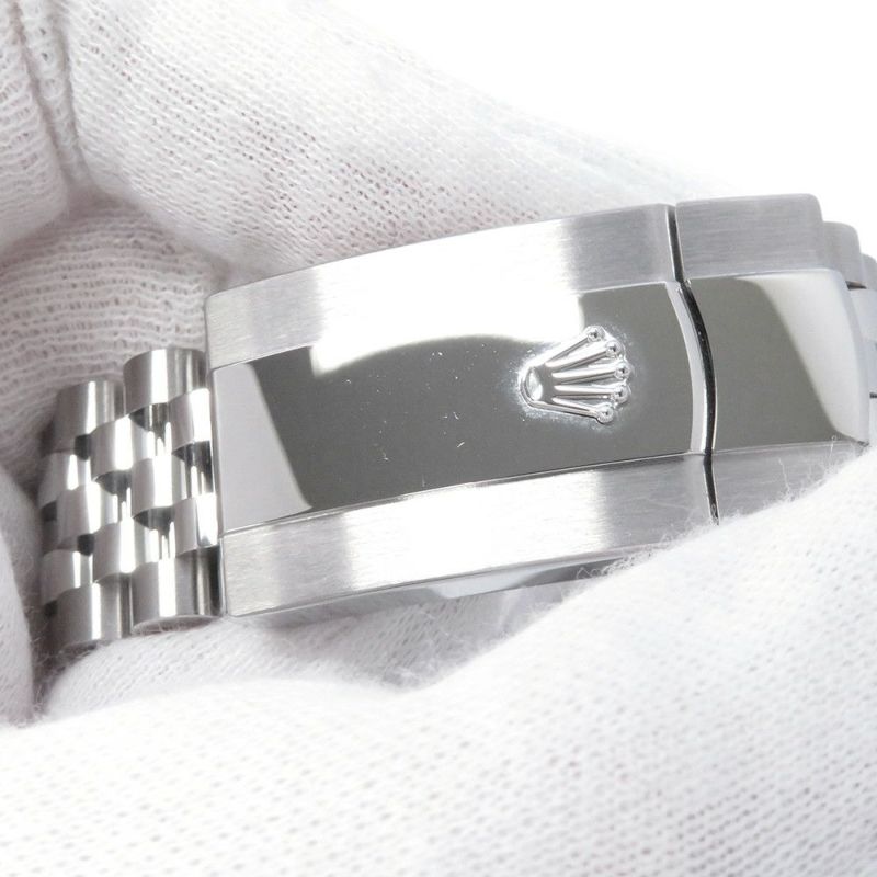 ロレックス デイトジャスト36 SS/K18WG ランダムシリアル ルーレット 126234 ROLEX 腕時計 スレート文字盤