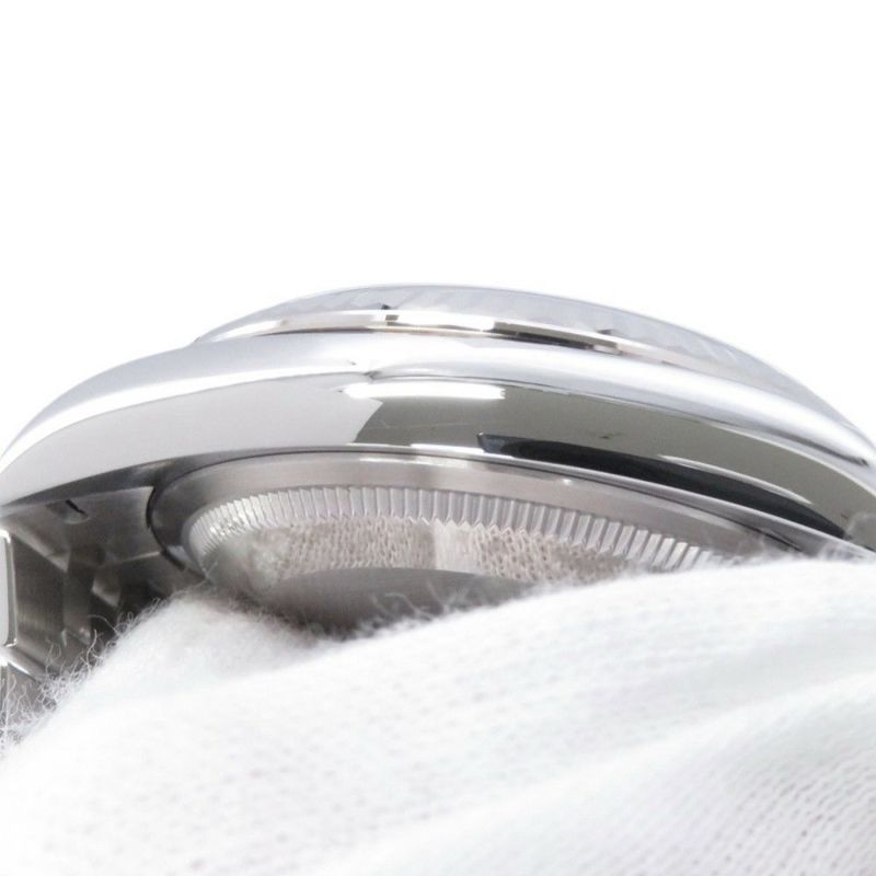 ロレックス デイトジャスト36 SS/K18WG ランダムシリアル ルーレット 126234 ROLEX 腕時計 スレート文字盤