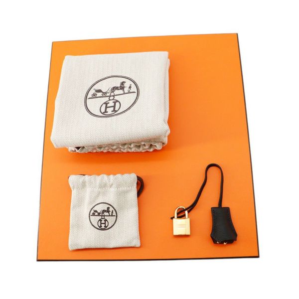 エルメス バーキン25 ヴェルソ ブラック/ツンドラ/ゴールド金具 トゴ W刻印 HERMES Birkin ハンドバッグ 黒