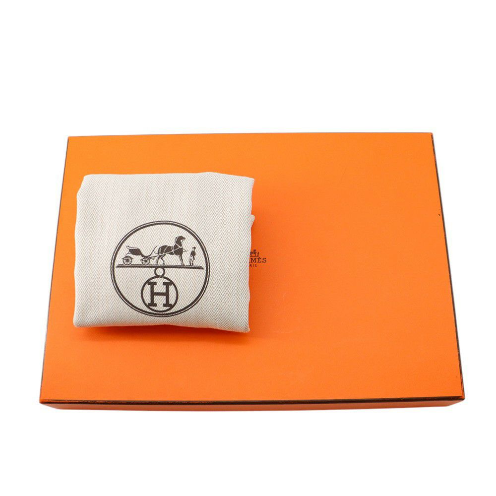 エルメス ショルダーバッグ エールバッグジップ ミニ アルドワーズ/エクリュ/シルバー金具 トワルミリタリー/ヴァッシュハンター K刻印