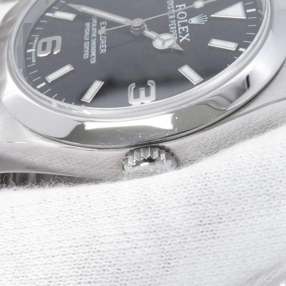 ロレックス エクスプローラー1 ランダムシリアル ルーレット 214270 ROLEX 腕時計 黒文字盤