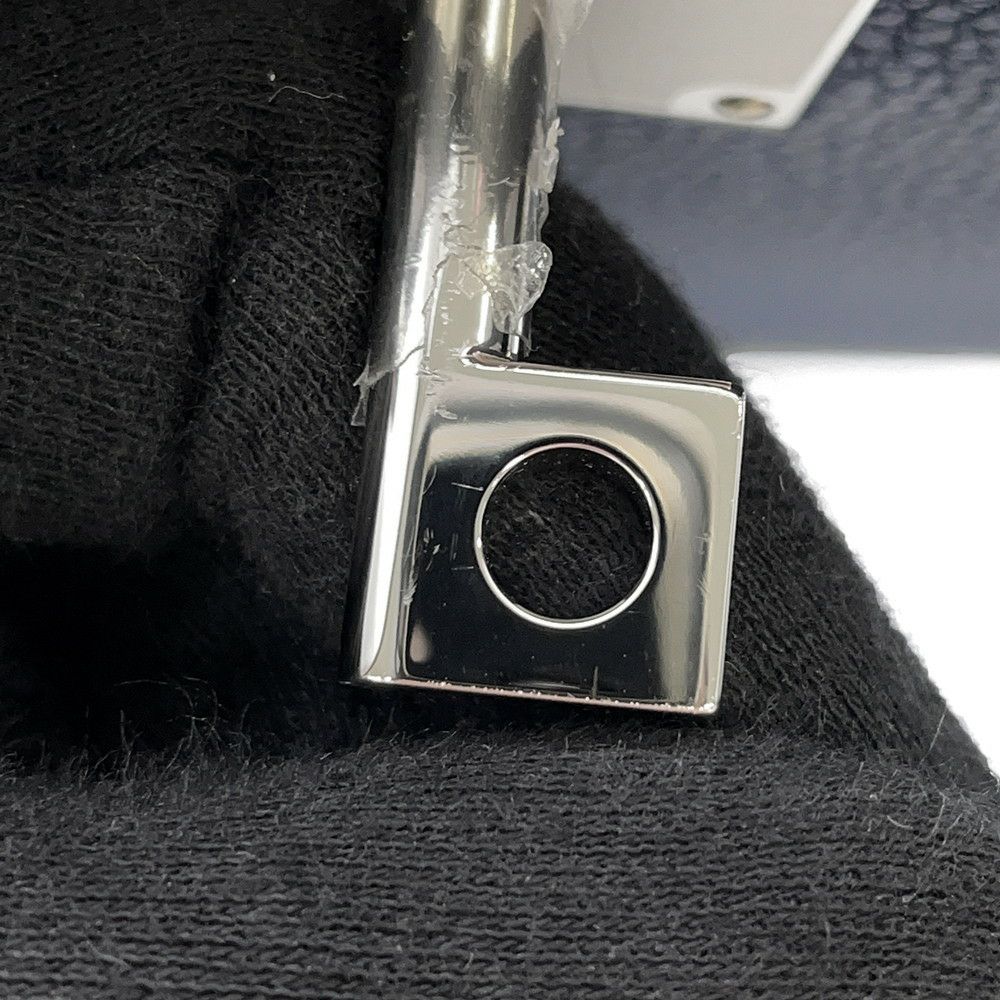 エルメス ボディバッグ ケリー アッカドPM ブルーネイビー/シルバー金具 トゴ B刻印 メンズ