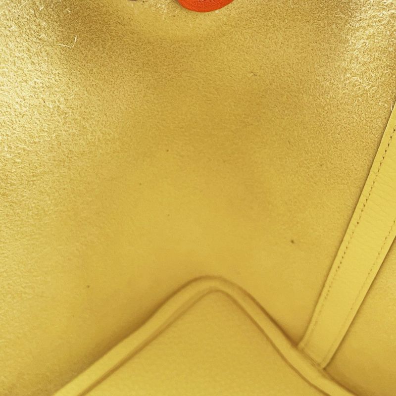 エルメス ハンドバッグ ピコタンロックPM エクラ リモンチェッロ/オレンジミニアン/シルバー金具 トリヨンクレマンス/スイフト B刻印