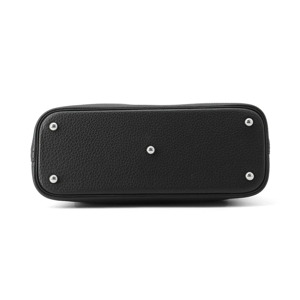 エルメス ハンドバッグ ボリード31 ブラック/シルバー金具 トリヨンクレマンス □R刻印 ２wayショルダー 黒