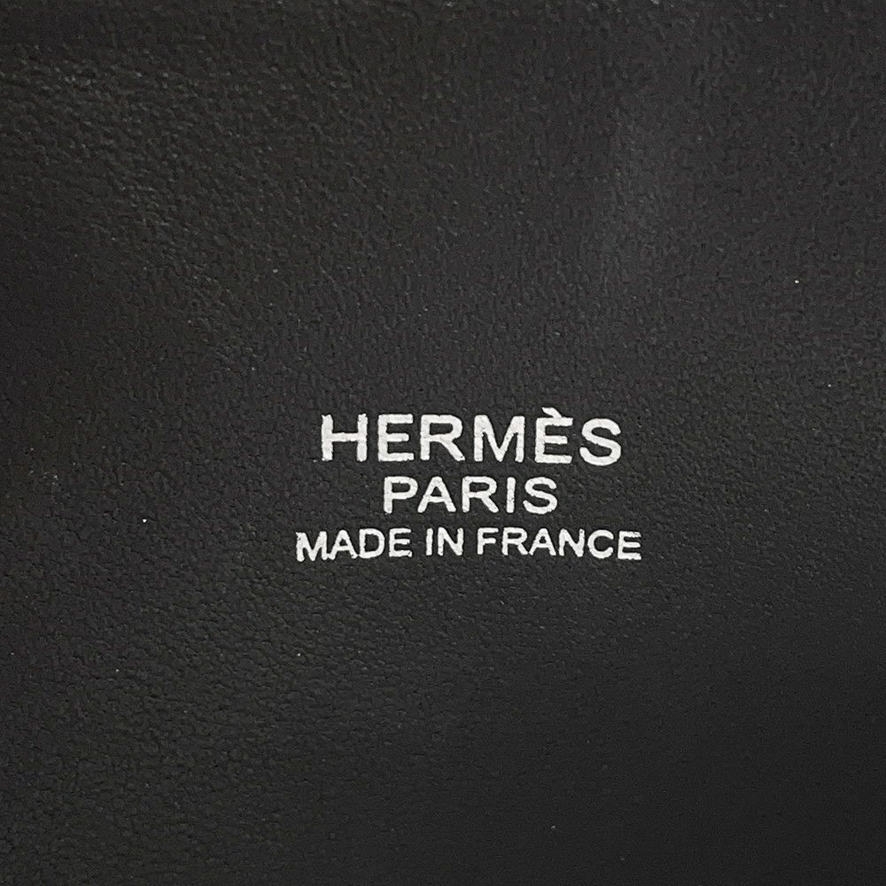 エルメス ハンドバッグ ボリード31 ブラック/シルバー金具 トリヨンクレマンス □R刻印 ２wayショルダー 黒